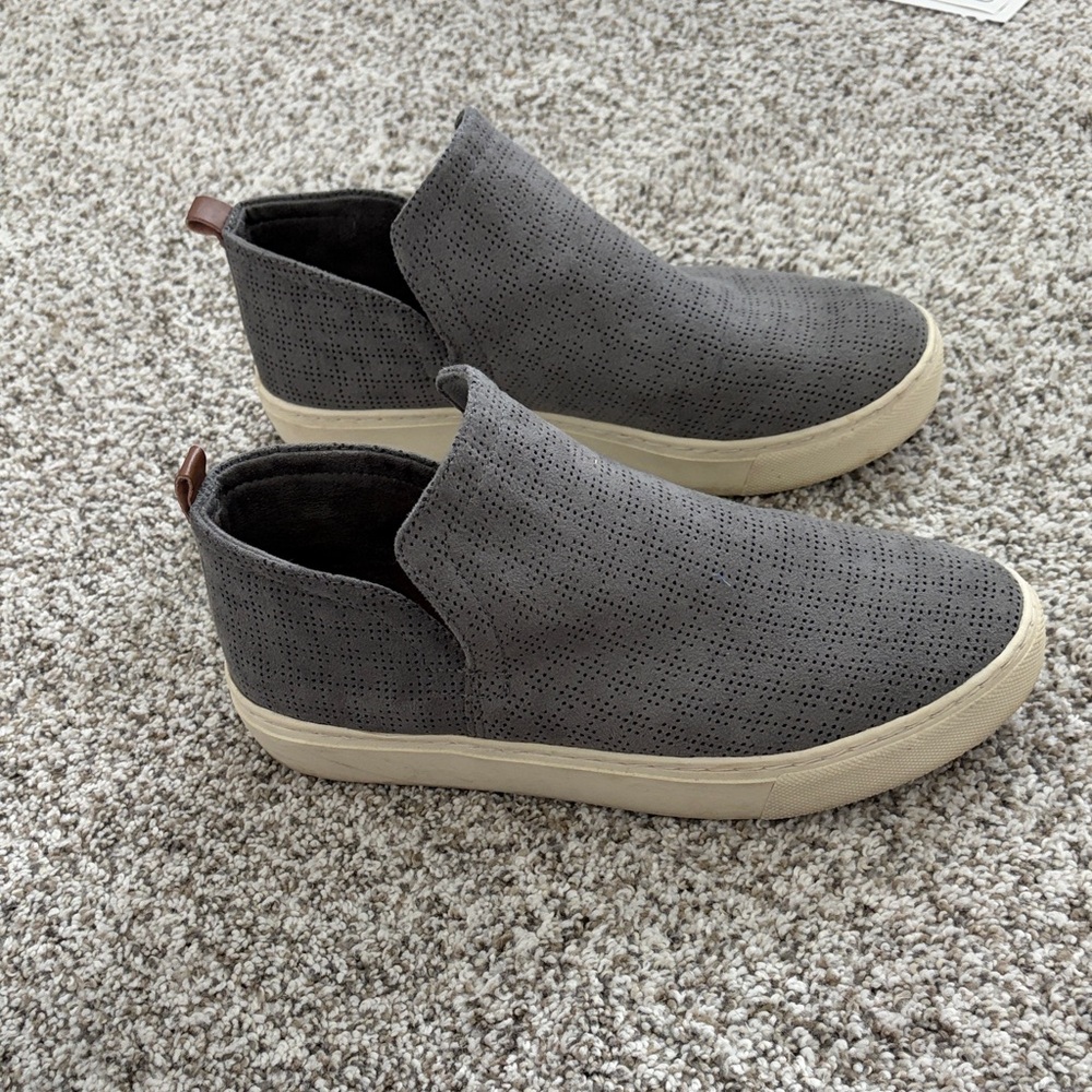 Women’s Slip-On Perforated Casual Sneakers - Grey Dr. Scholl’s